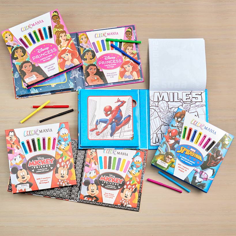 Favorite Characters Colormania with Felt Pens