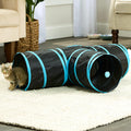 Cat Tunnel with Pom-Pom Teaser Toy Z7318