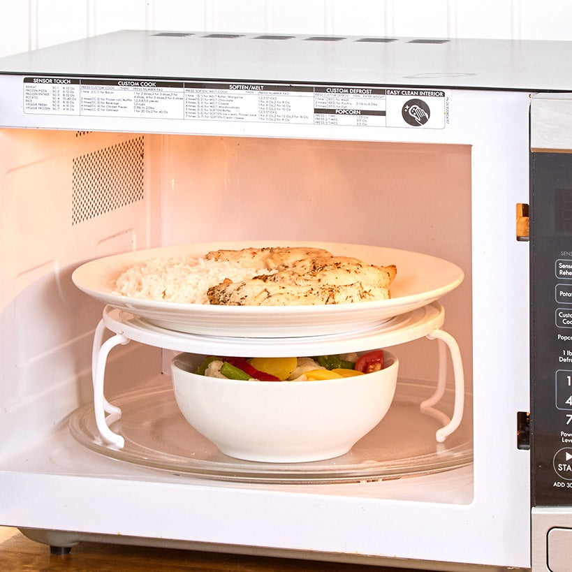 Microwave 4-in-1 Stand with Splatter Guard and Stacking Shelf M3172