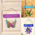 Vibrant Themed Welcome Sign