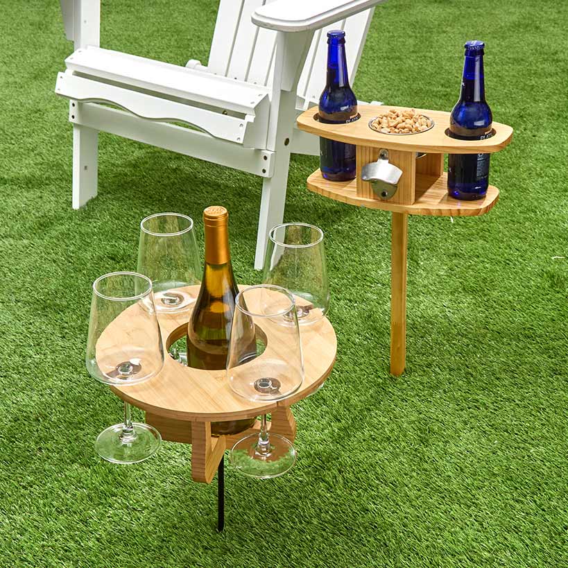 Outdoor Picnic Table for Wine and Beer F73008