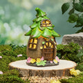 Solar Lighted Fairy House