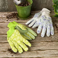 Flower Print Gardening Gloves