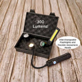 3-in-1 LED COB Flashlight, Magnetic, USB Rechargeable O249328