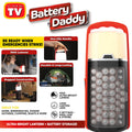Battery Daddy® LED Lantern - Ultra Bright, Battery Storage For Emergencies