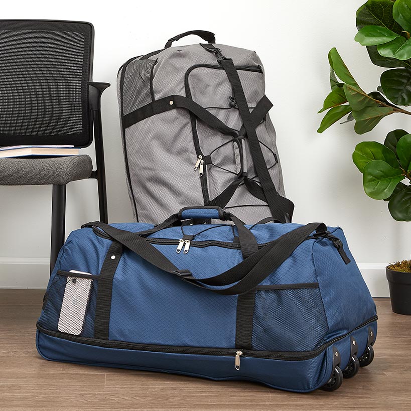 Rolling Duffle Bag with Wheels H532