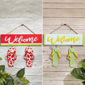 Themed Flip Flop Welcome Signs