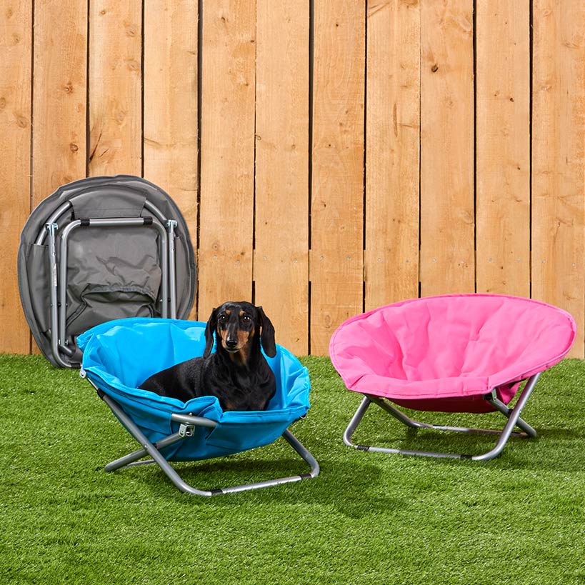 Foldable Elevated Pet Bed Chair Y36378