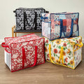 Jumbo Printed Storage Bag With Handles
