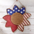 Patriotic Country Flower Wall Hanging G1922