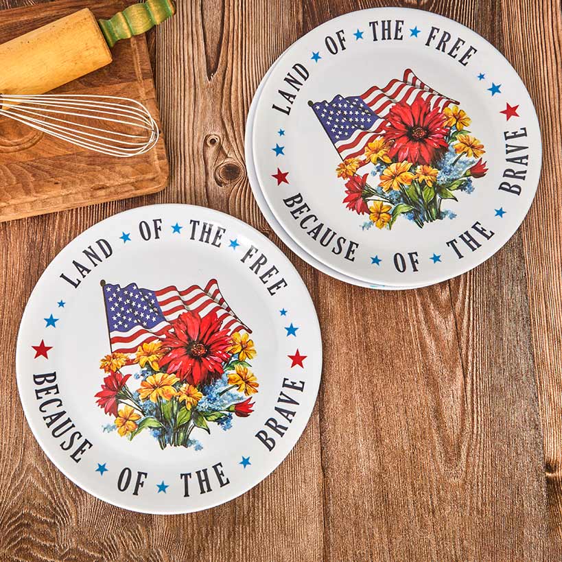 American Melamine Serving Platters, Set of 3 H255
