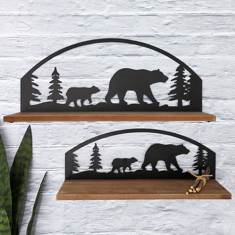 Wall Shelves Set of 2 E3672