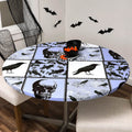 Halloween Tablecloth with Flannel Backing W387035