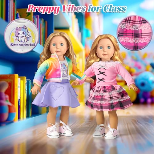 18 Inch Doll Clothes and Accessories Outfits Sets L8416