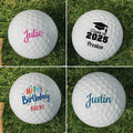 Personalized Name Golf Balls Set of 6