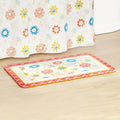 Shana Spring Floral Memory Foam Bath Rug