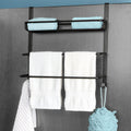 Over-the-Door Towel Rack with Storage Shelf M992108