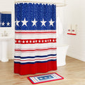 USA Striped Shower Curtain