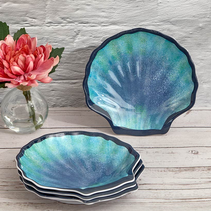 Melamine Dessert Plates Set of 4 W5033