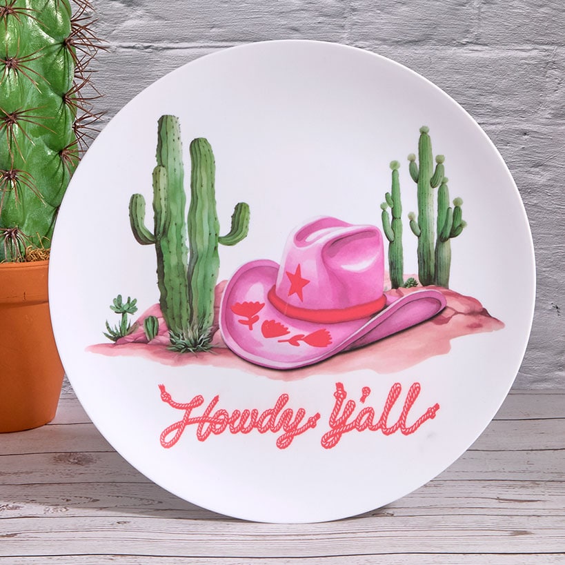 12" Round Melamine Serving Plate S248