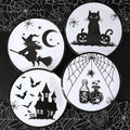 Whimsical Halloween Plates Collection