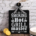 Hilarious Smoking Hot Grill Master Wall Decor