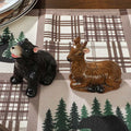 Lodge Wilderness Bear and Deer Salt and Pepper Shakers