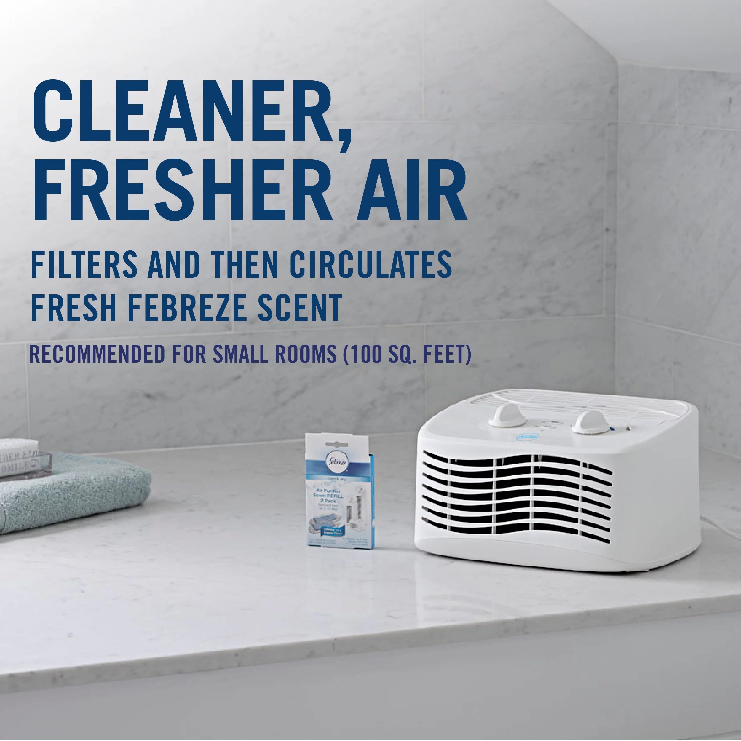 White HEPA-Type Air Purifier J111