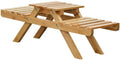 2 Tier Ladder Wood Folding Plant Stand D84652