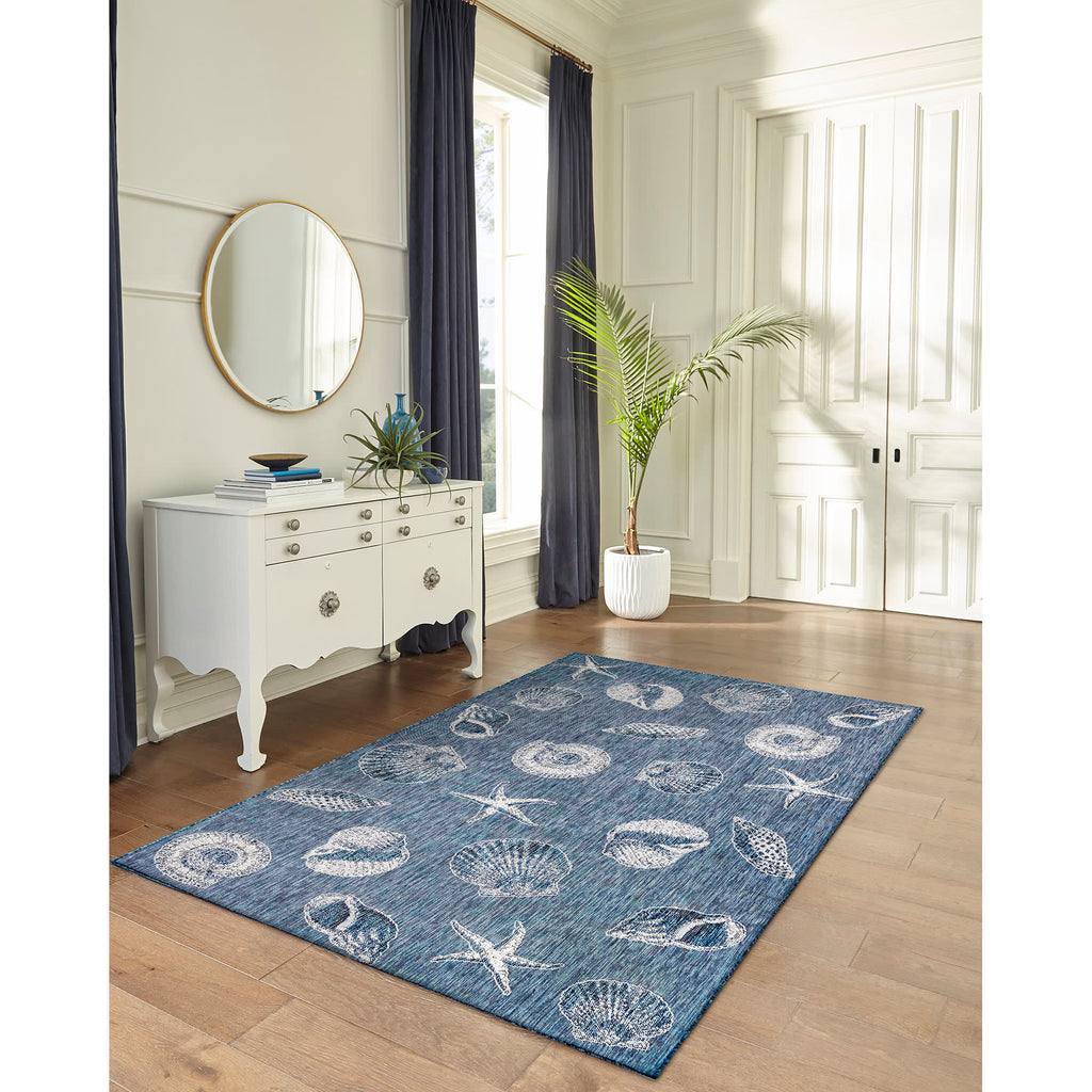 Carmel Shells Indoor Outdoor Area Rug