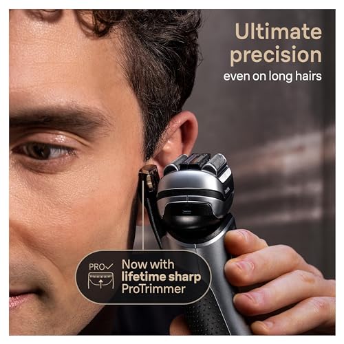 Series 9 PRO+ Electric Razor with 5 Pro Shave Elements, Precision Long Hair Trimmer, SmartCare Center, Wet & Dry, 60min Battery Runtime H426