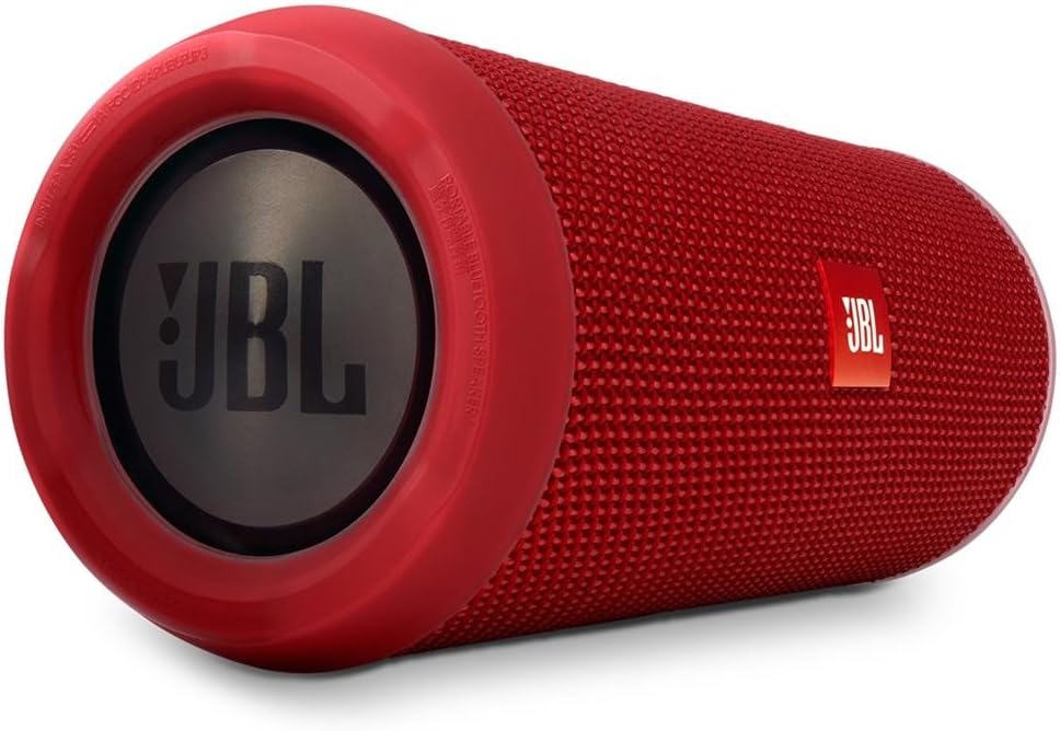 Red Splashproof Portable Bluetooth Speaker A2320
