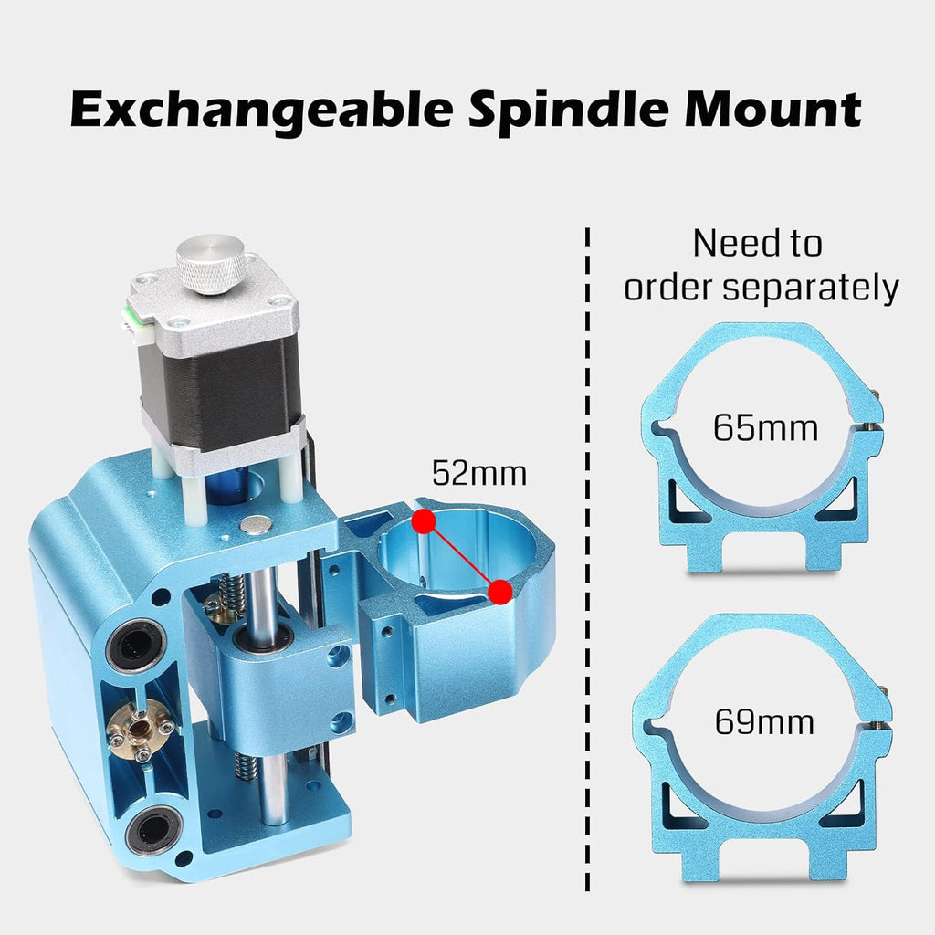 CNC Milling Machine with Aluminum Z Axis Assembly D487224