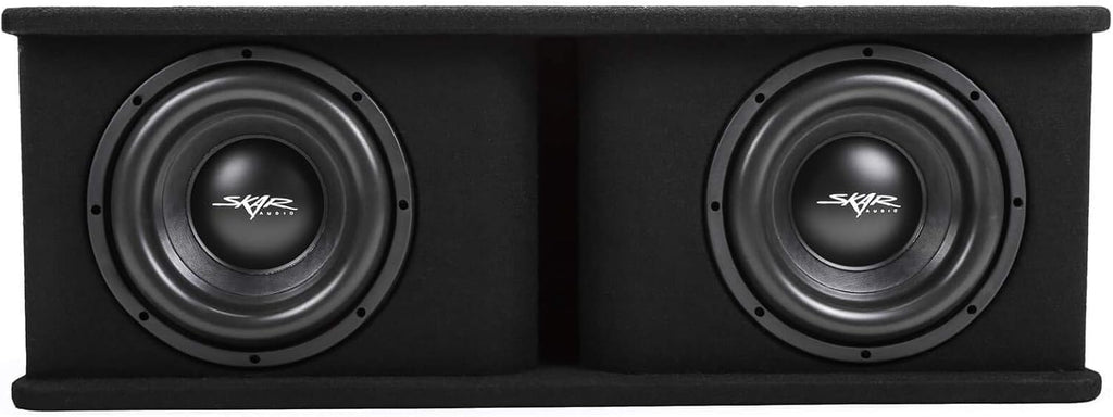 Dual 10" 2,400 Watt Loaded Subwoofer Enclosure with Amplifier Y61208