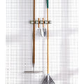 Wall Mounted Mop and Broom Storage Organizer Rack W29139