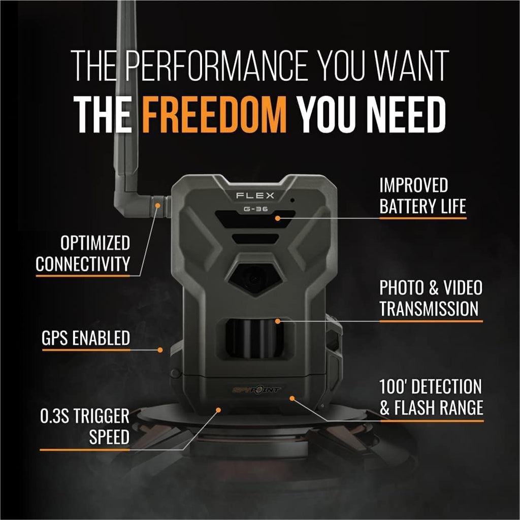 Cellular Trail Camera with 36MP Photos and 1080p Videos J934