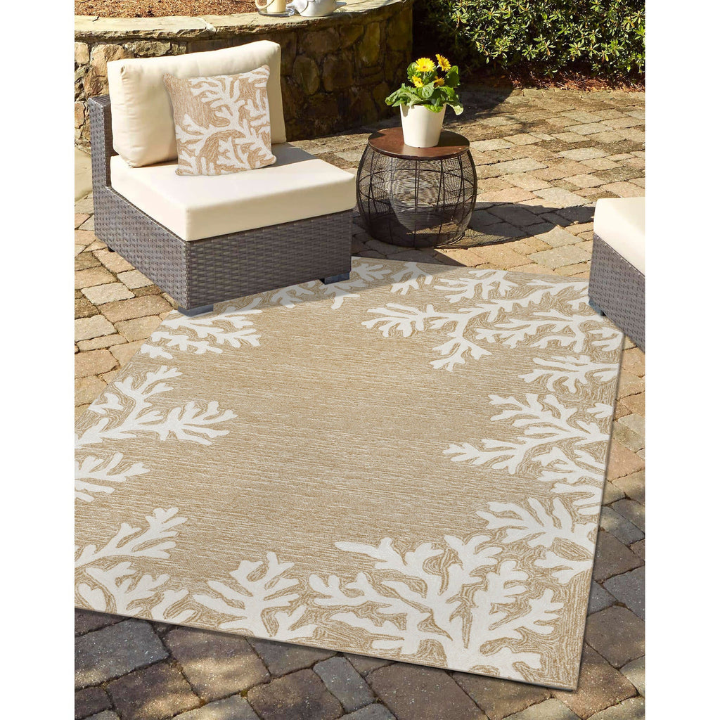 Frontporch Coral Indoor Outdoor Throw Pillow