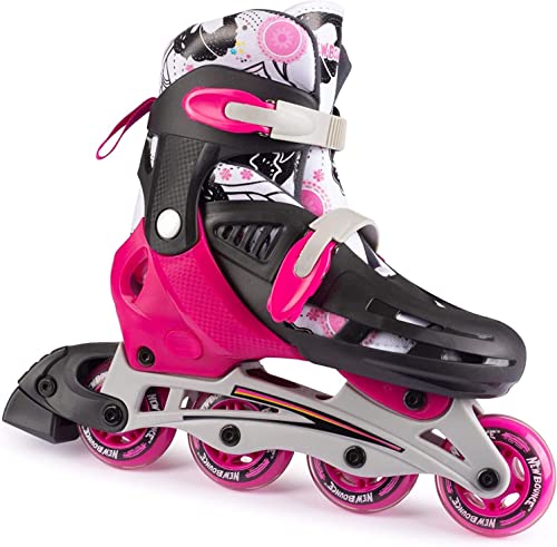 Pink Adjustable Inline Skates G6488