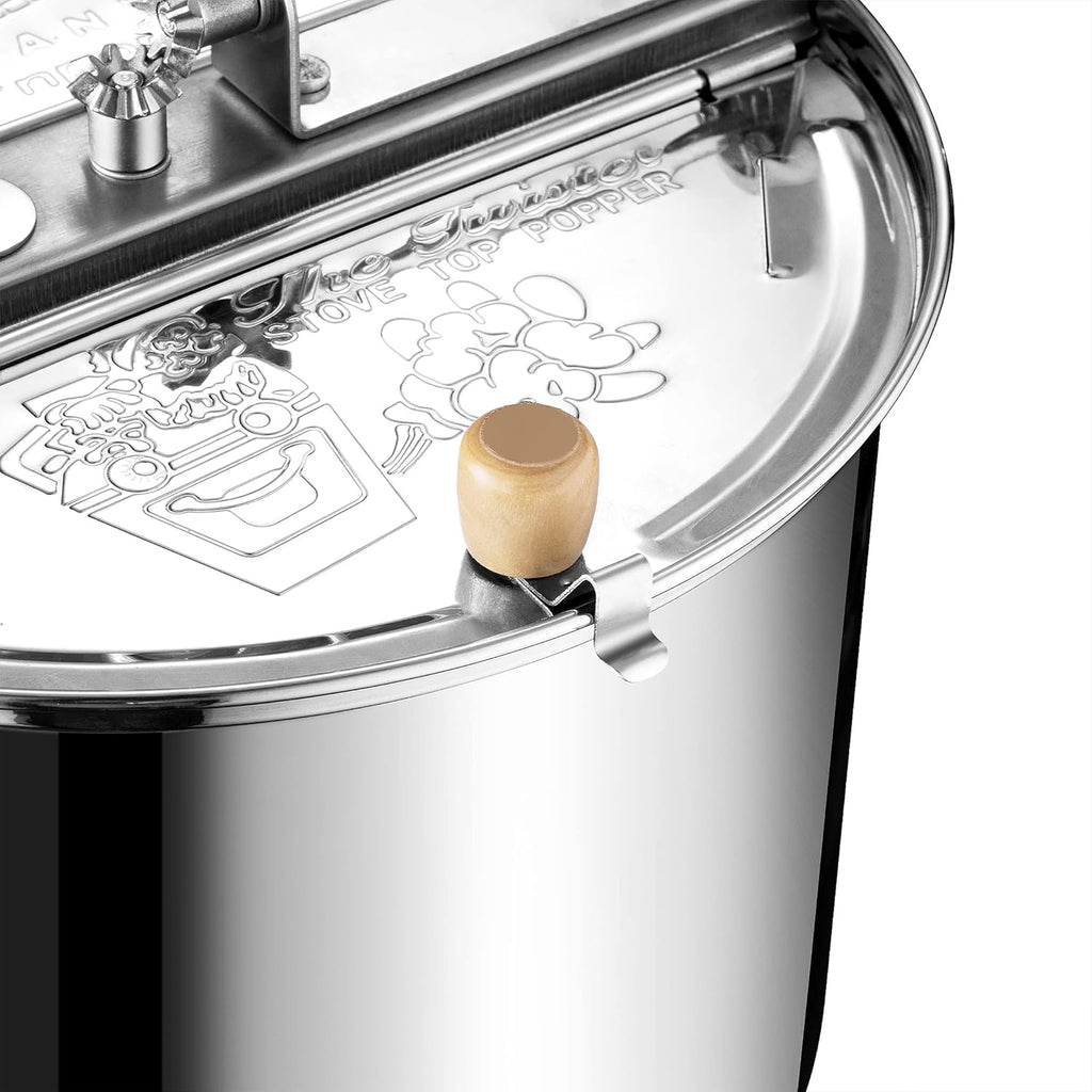 6.5-Quart Stainless Steel Stovetop Popcorn Popper C138