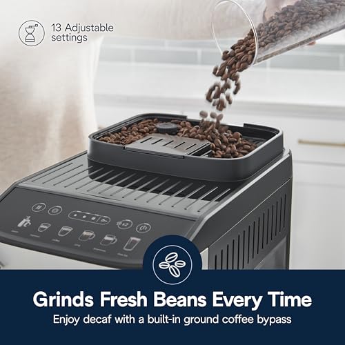 Automatic Espresso & Coffee Machine with Auto Milk Frother, Built-in Grinder G16969