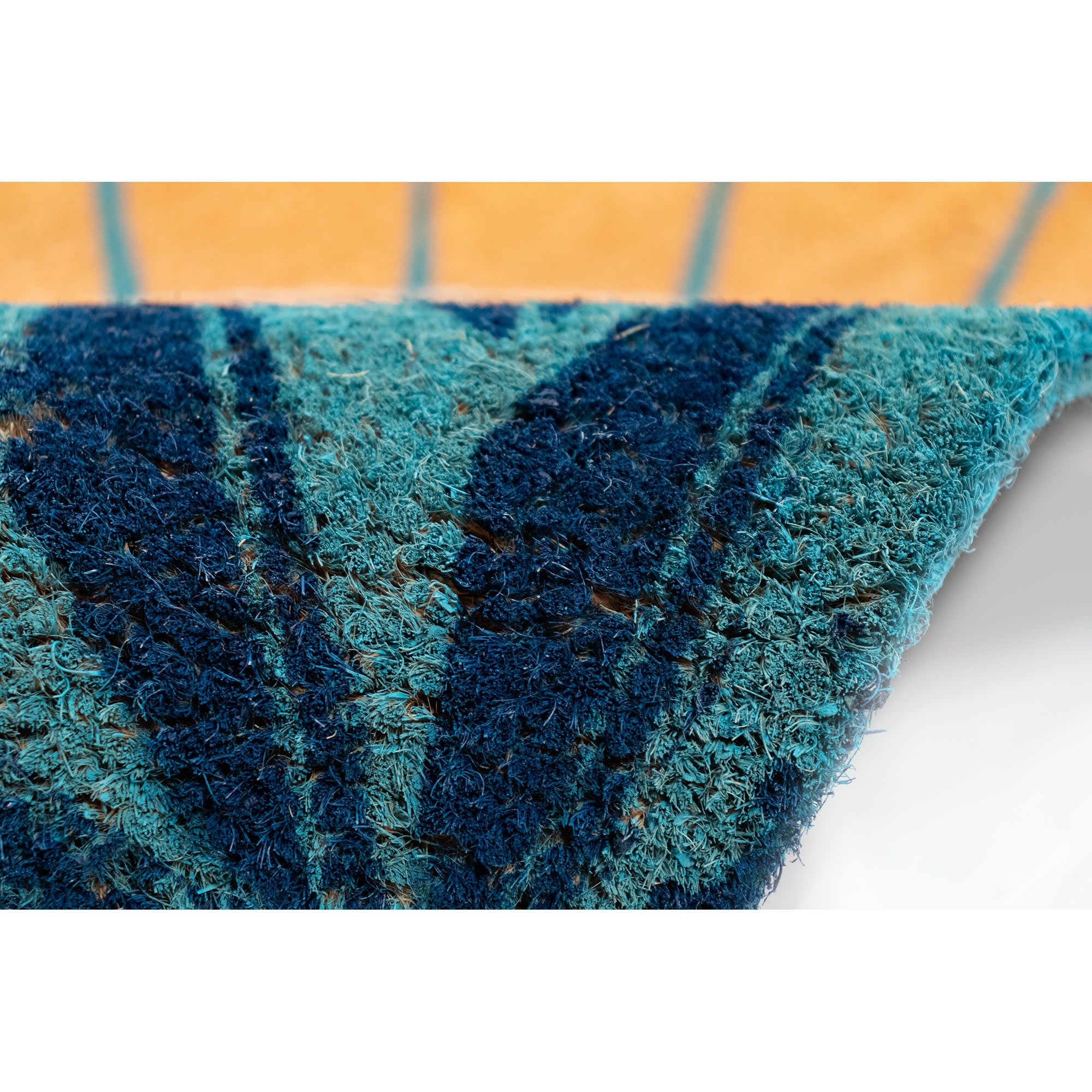 Natura Compass Coir Doormat with Non-Skid Backing