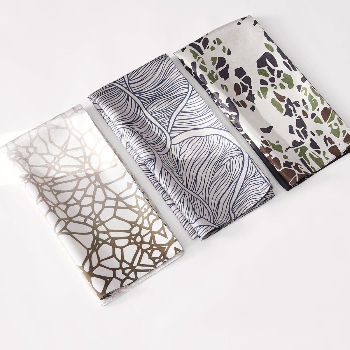 Chuks Collins x Lush Decor - Umbra Bloom Silk Scarf