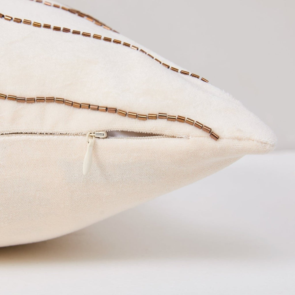 Roots Velvet Decorative Pillow Cover