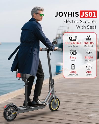 Electric Scooter with Seat, 16 Mph, 8.5'' Tire, 350W Motor Q1208