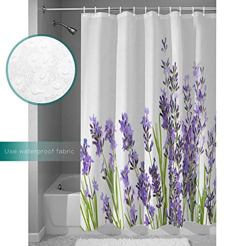 Waterproof Polyester Fabric Shower Curtain 72x78IN P299