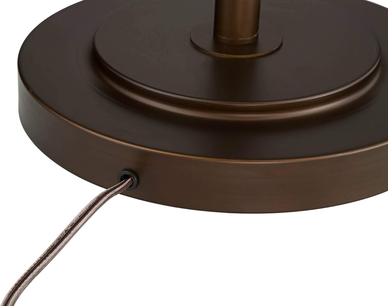 Oil Rubbed Bronze Clear Glass Floor Lamp Torchiere 72.5" Tall V479