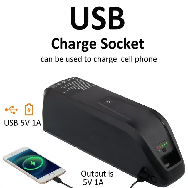 48V 10AH Lithium Electric Bike Battery with Charger I20429