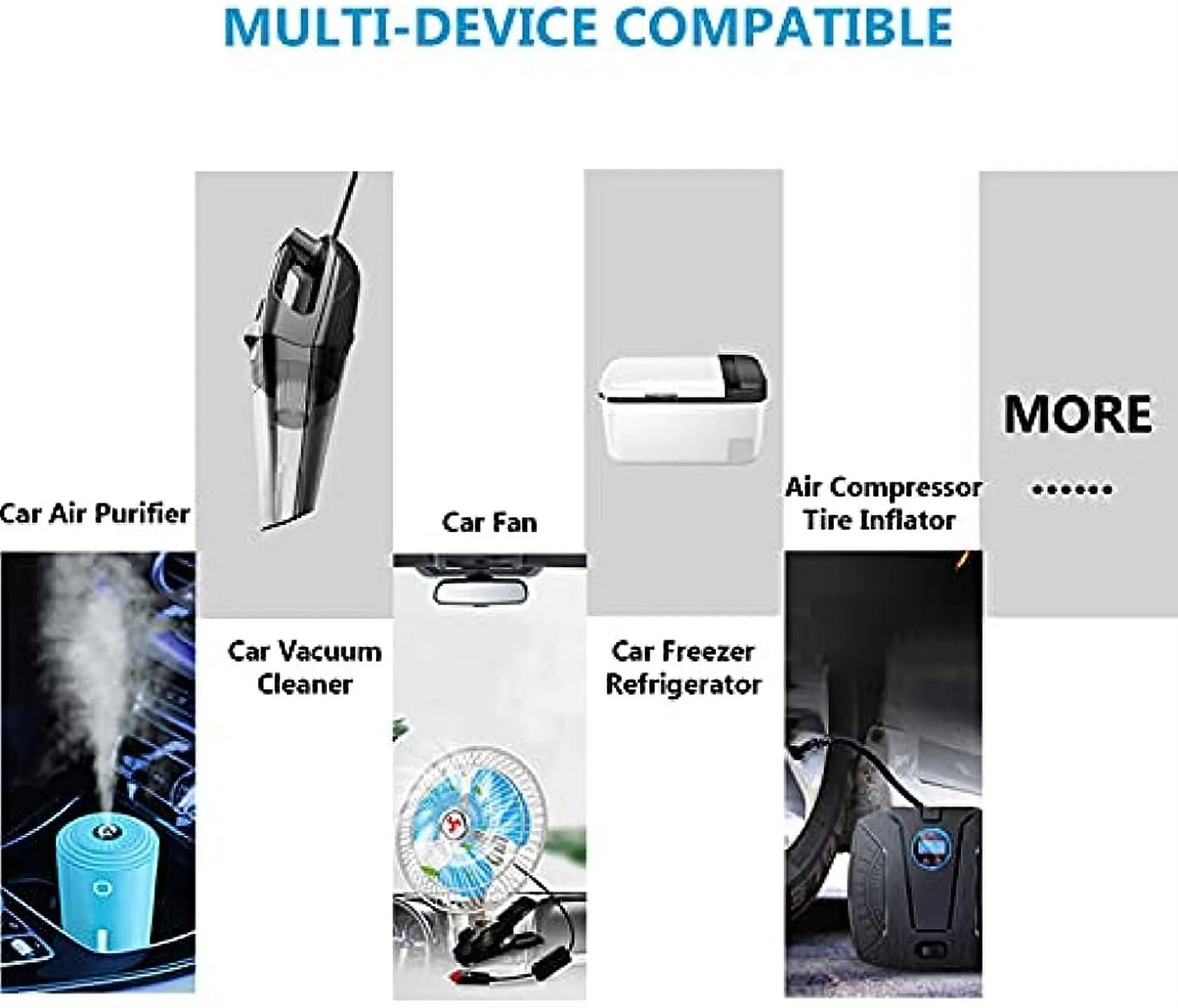 AC-DC Converter AC-100V/240V to DC-12V 10A 120W Car Cigarette Lighter Socket Power Adapter W127527