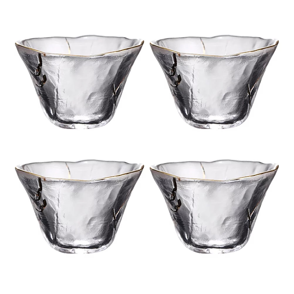 4pcs Glass Sake Cups C561906