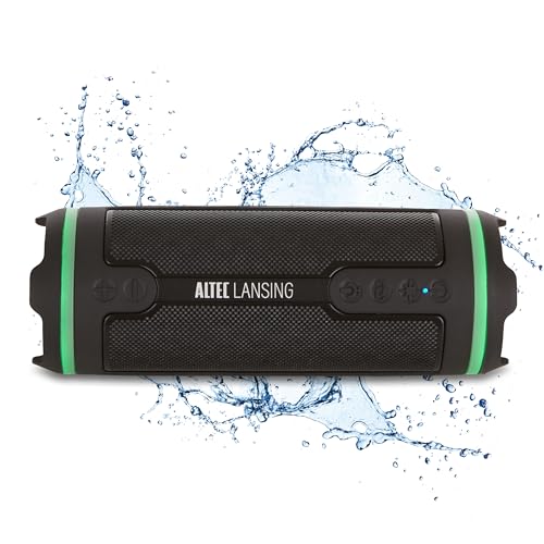 Wireless Bluetooth Speaker, 16H Battery, RGB Lights, IP67 Waterproof R126976